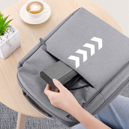 Estuche Minimalista de Cuero Rígido para Gafas