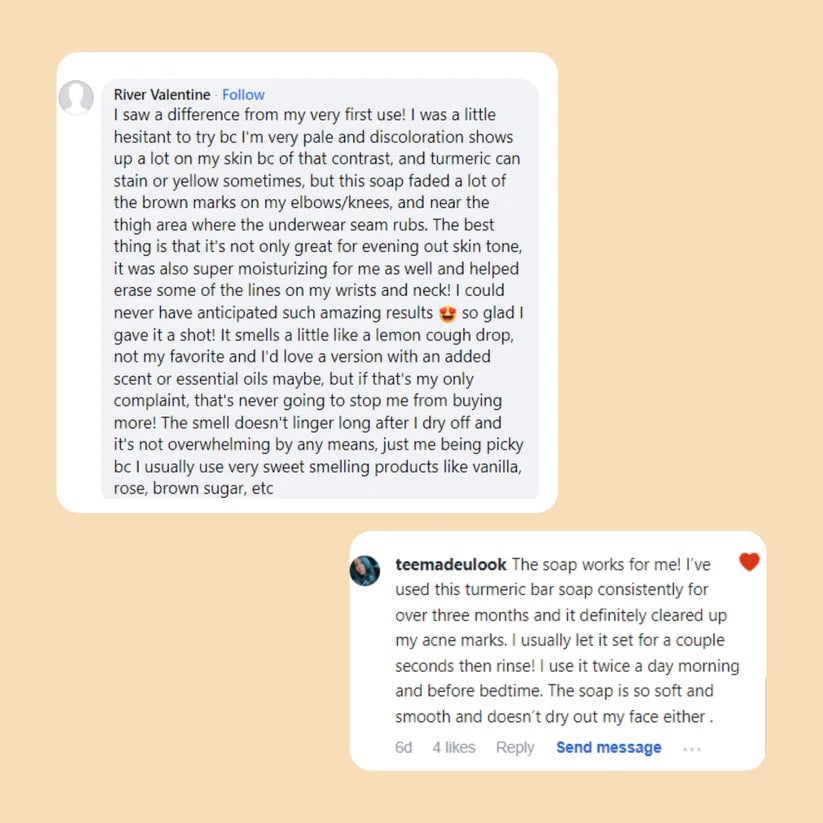 🧼Jabón iluminador de cúrcuma🧼