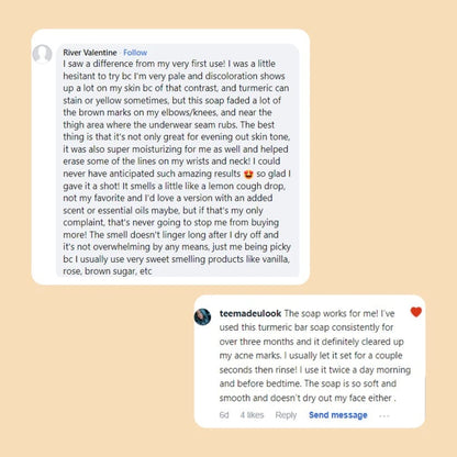 🧼Jabón iluminador de cúrcuma🧼