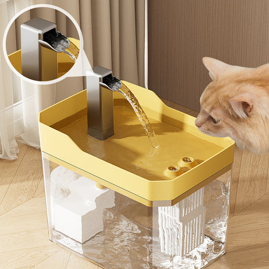 （Conseguir que las mascotas beban agua de calidad）Automatic Water Drinking Fountain Dispenser for Cat