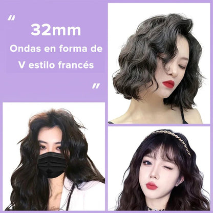 Rizador de cabello estilo "French egg roll"