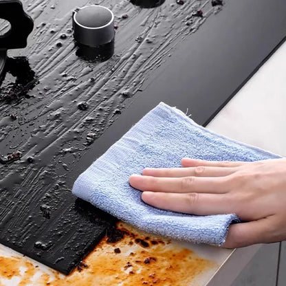 No necesita detergente: Paño de cocina de fibra de madera que elimina el aceite