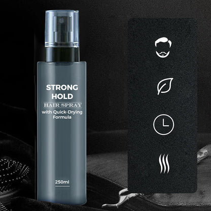 Laca de fijación fuerte de 250 ml con fórmula de secado rápido