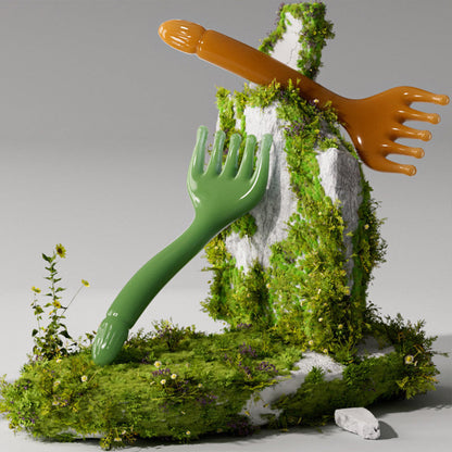 Peine de Masaje Meridiano de 5 Garras