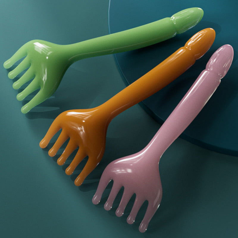 Peine de Masaje Meridiano de 5 Garras