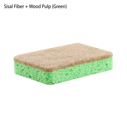 Kitchen Fiber Sponge Scrub Pad for Dishes and Pans