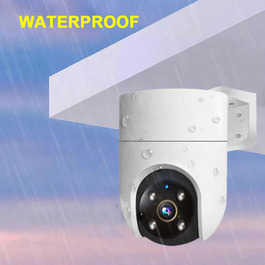 Waterproof 360° Smart Surveillance Camera with Full-color Night Vision