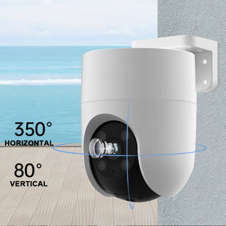 Waterproof 360° Smart Surveillance Camera with Full-color Night Vision