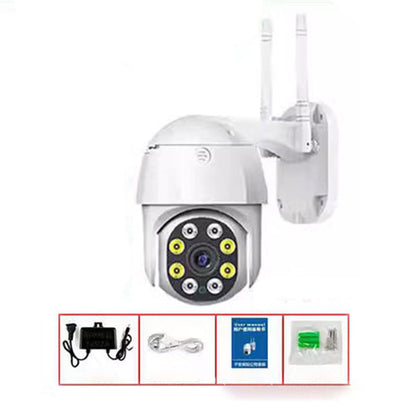 Waterproof 360° Smart Surveillance Camera with Full-color Night Vision
