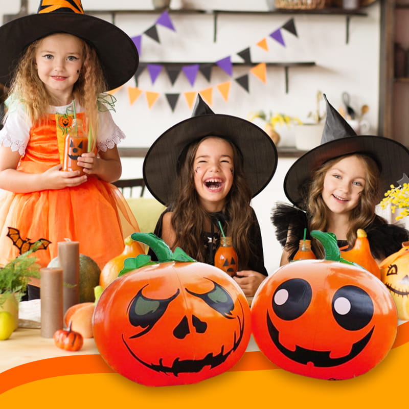 Espeluznante Calabaza Hinchable de Halloween