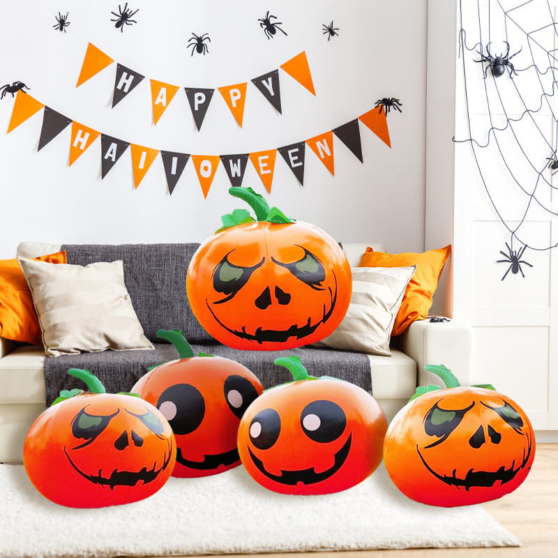Espeluznante Calabaza Hinchable de Halloween