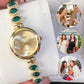 Retro Trendy Round Wrist Watch for Women