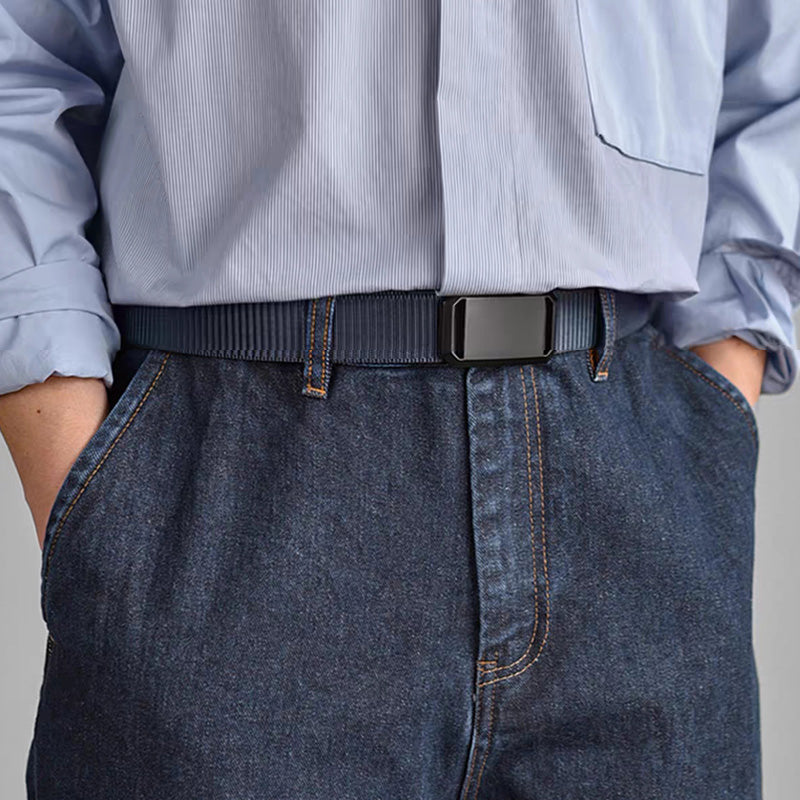 Cinturón ajustable de nailon para hombre