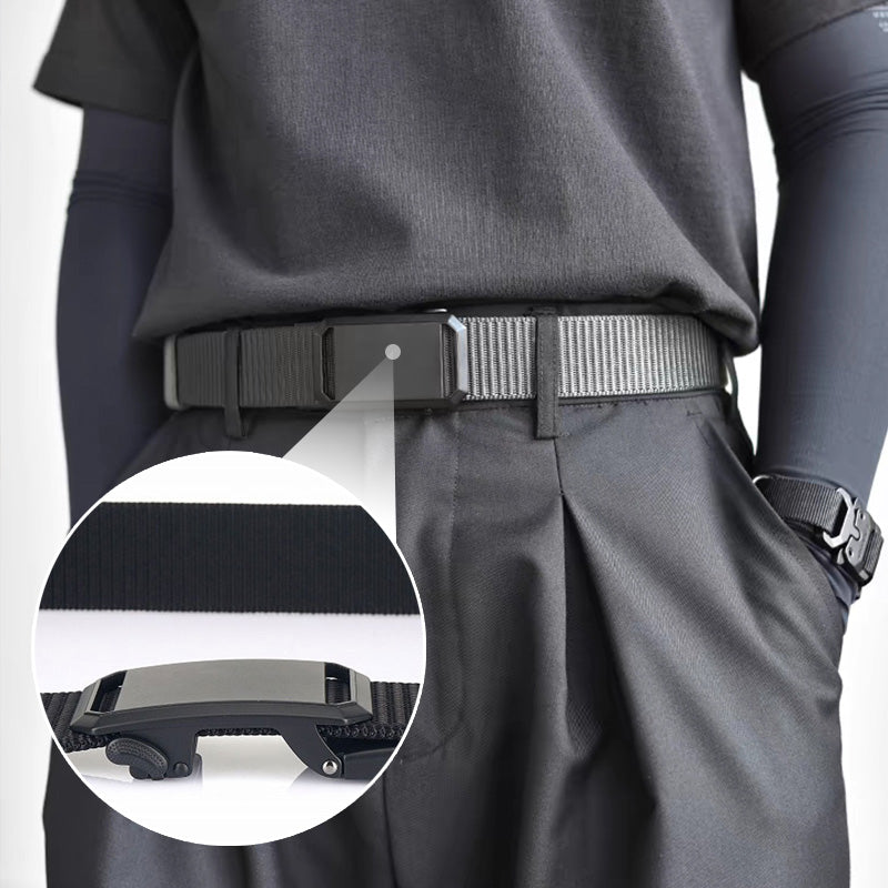 Cinturón ajustable de nailon para hombre