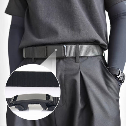 Cinturón ajustable de nailon para hombre