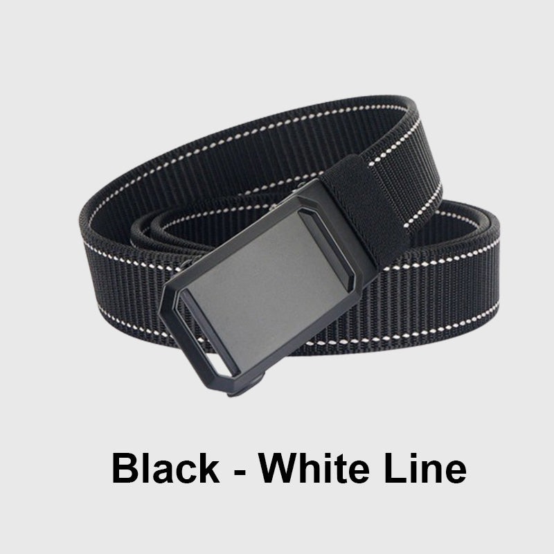Cinturón ajustable de nailon para hombre