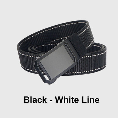 Cinturón ajustable de nailon para hombre