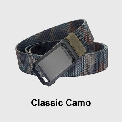 Cinturón ajustable de nailon para hombre