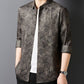 Men’s Vintage Soft Breathable Printed Shirt