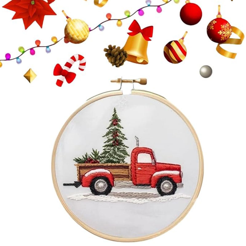Conjunto de Bordado Navideño