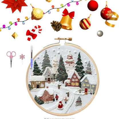 Conjunto de Bordado Navideño