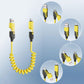 Cable de carga en espiral 4 en 1