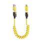 Cable de carga en espiral 4 en 1