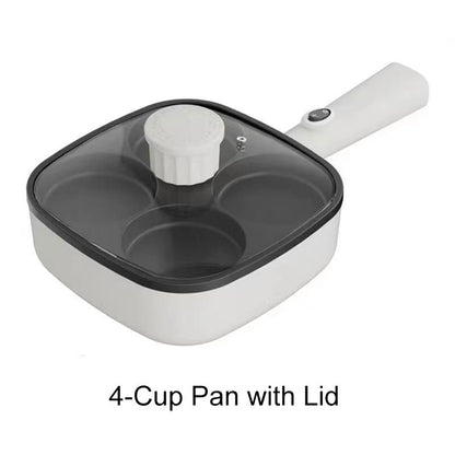 Sartén electrónica antiadherente multifunción de 4 tazas