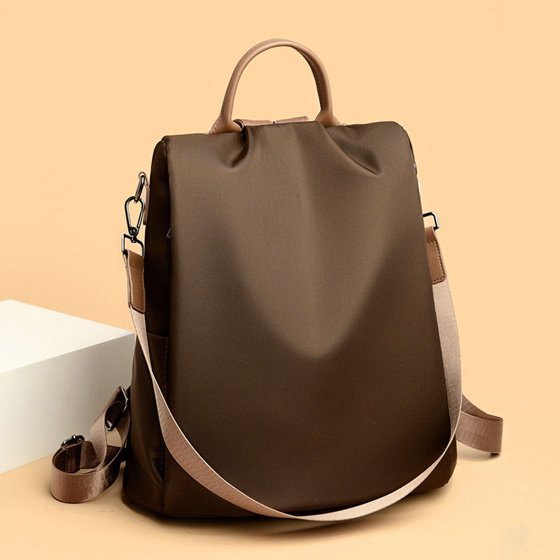 Mochila crossbody retro versátil de gran capacidad