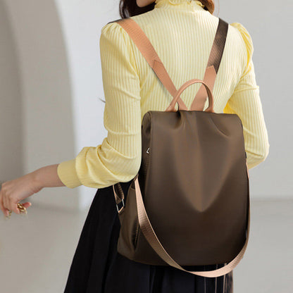 Mochila crossbody retro versátil de gran capacidad