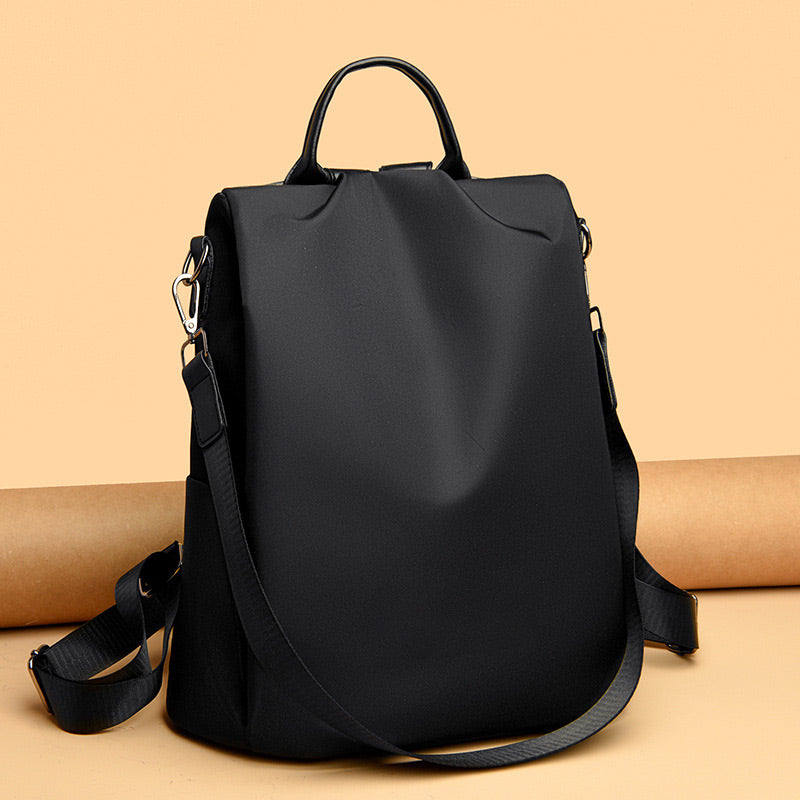 Mochila crossbody retro versátil de gran capacidad