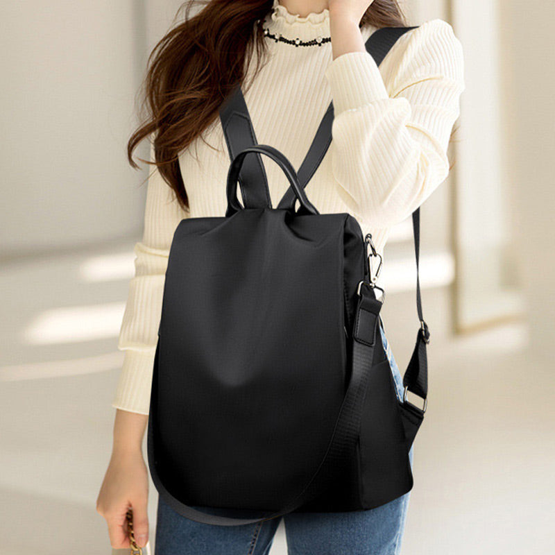 Mochila crossbody retro versátil de gran capacidad