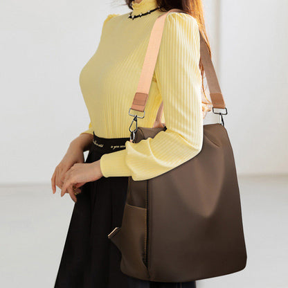 Mochila crossbody retro versátil de gran capacidad