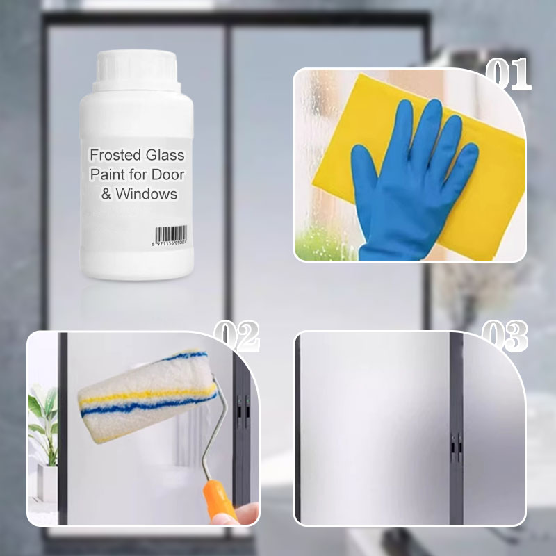200g Pintura esmerilada para puertas y ventanas