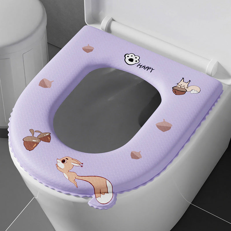 Almohadilla universal ecológica para el asiento del inodoro de EVA para cuatro estaciones