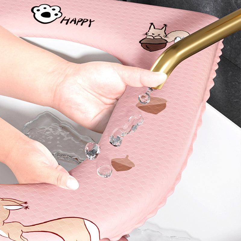 Almohadilla universal ecológica para el asiento del inodoro de EVA para cuatro estaciones