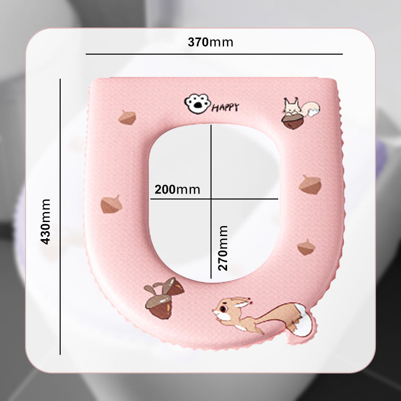 Almohadilla universal ecológica para el asiento del inodoro de EVA para cuatro estaciones