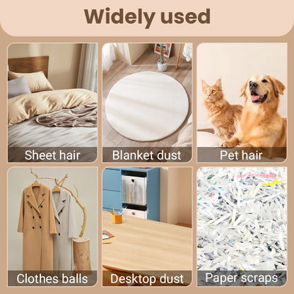 Bonita bola de pelusa adhesiva portátil y reutilizable