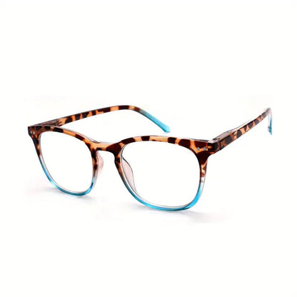 Gafas de lectura graduadas con estampado de leopardo sexy para mujer