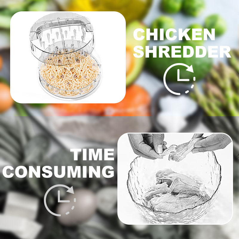 Visible Antideslizante Trituradora de Carne Twist con Mango