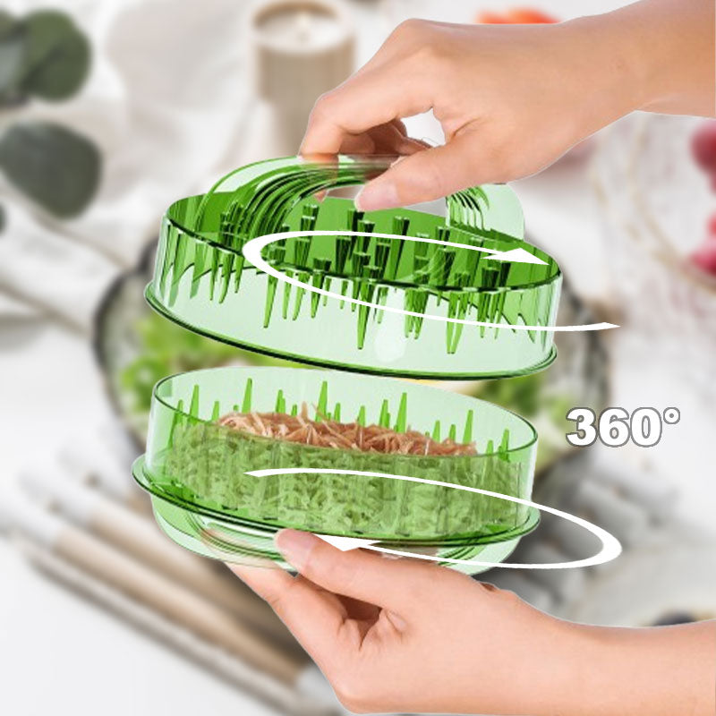 Visible Antideslizante Trituradora de Carne Twist con Mango