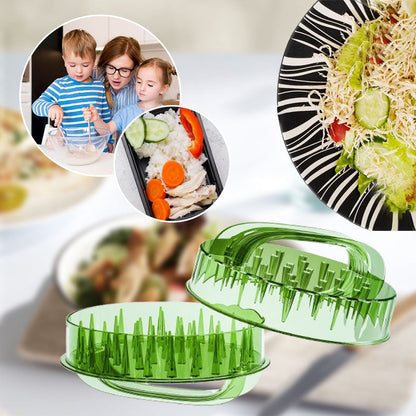 Visible Antideslizante Trituradora de Carne Twist con Mango