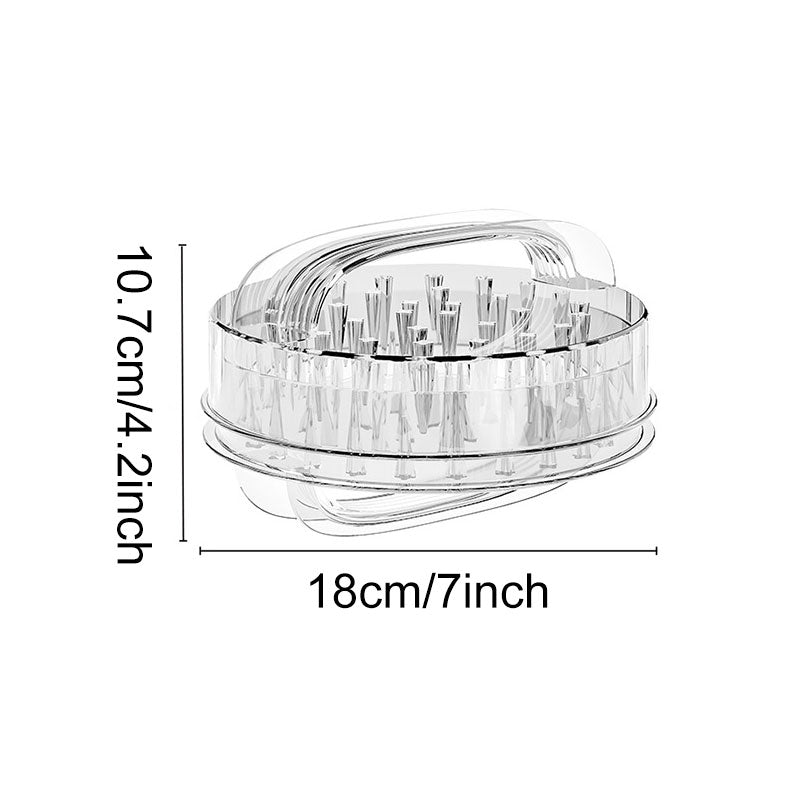Visible Antideslizante Trituradora de Carne Twist con Mango
