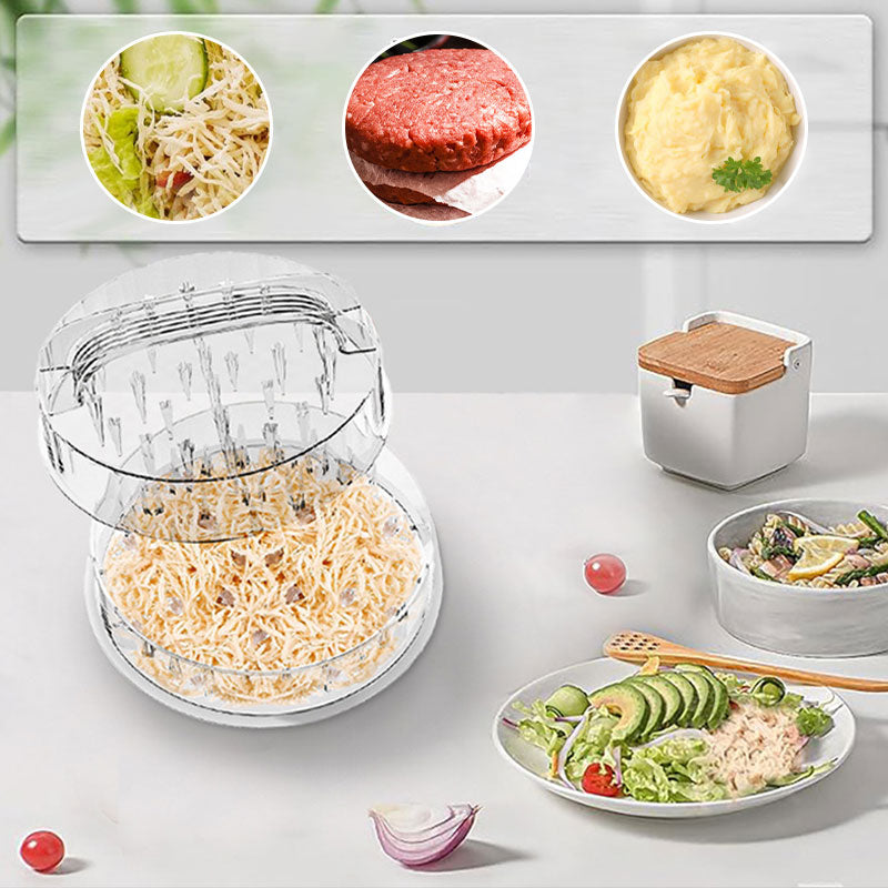 Visible Antideslizante Trituradora de Carne Twist con Mango