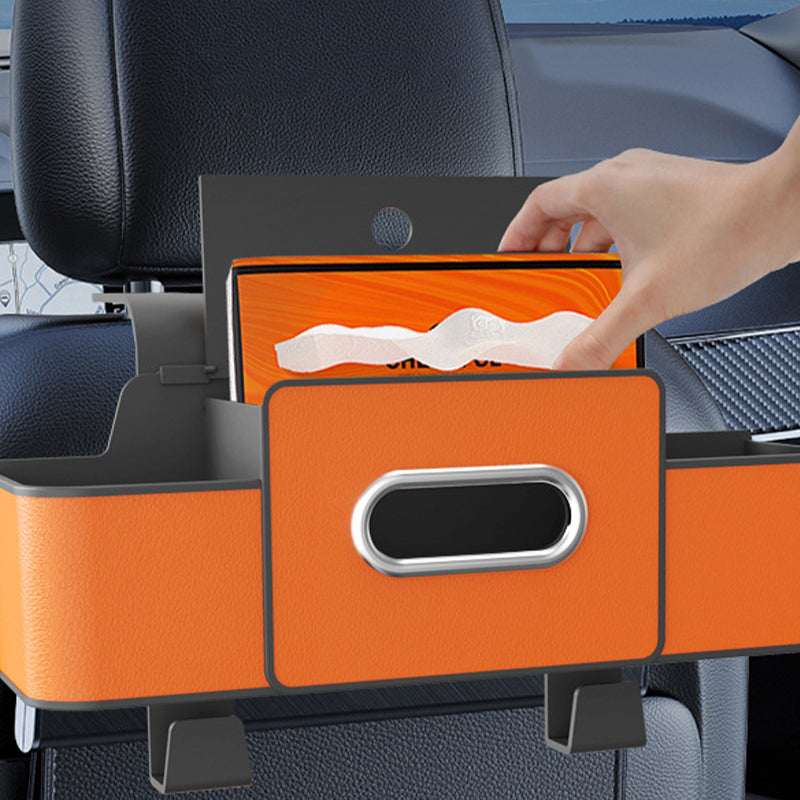 Caja de Almacenaje Multifuncional para Respaldo de Auto