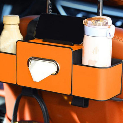 Caja de Almacenaje Multifuncional para Respaldo de Auto