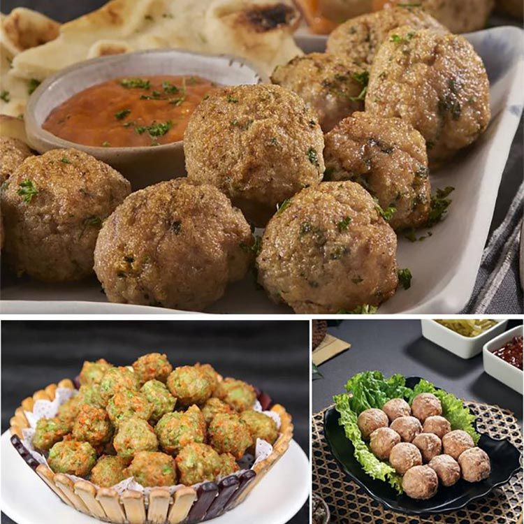 Kit de herramientas de acero inoxidable de doble cabezal para hacer albóndigas