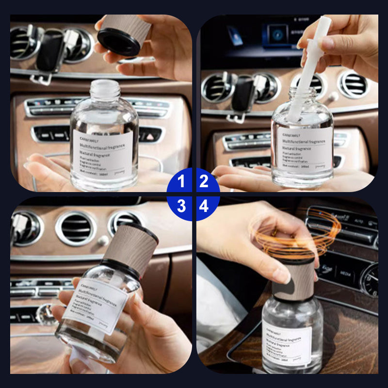 Aromatherapy Car Air Freshener – Long-Lasting Scent and Odor Eliminator