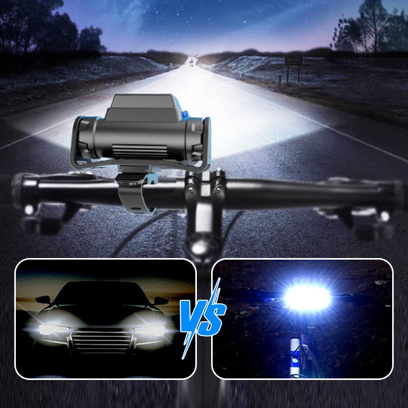 Faro LED superbrillante de doble cabezal portátil para exteriores