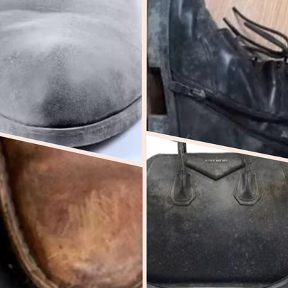 Crema para zapatos neutra universal con esponja